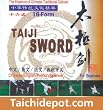 Tai Chi Sword Short Form, Yang Style (Family) - 16 Forms for Beginner DVD
