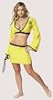 Naughty Ninja Theatre Costumes Yellow Womens Martial Arts