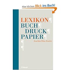 Lexikon Buch, Druck, Papier