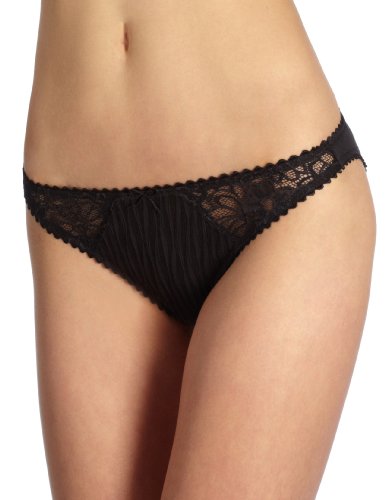 Triumph Damen Slip, Shiny Flower Tai (1ET00), Gr. 46, Schwarz (BLACK) Preisvergleich