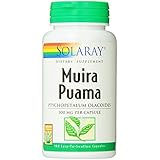 Solaray Muira Puama Root, 300 mg, 100 Count