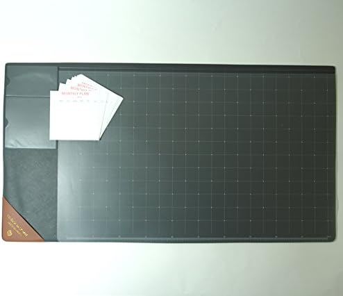 Vintage Desk Pad Ver.2 with 12 Monthly Planners (Gray)