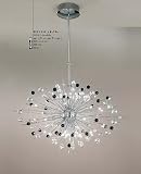 Explosion chandelier black by Kolarz - Top quality from Vienna