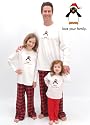 Santa's PENGUIN Helper Matching Love Your Family Christmas Pajamas for Adults & Playwear Sets for Children