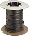 Insultab 300500001A5 HS-105 1/2", 50' Black Polyvinylchloride Heat Shrink Tubing