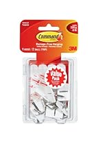 Buy Command 17067-VP Command 17067-VP Small Wire Hooks Value Pack, 9 Hooks 12 Strips