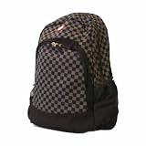 Vans Van Doren Black and Grey Check Backpack
