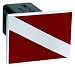 TM Performance 25003 Red Polished Divers Flag Square 2