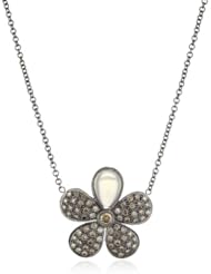 Colette Steckel "Galaxia" 18k Gold Colette Steckel Flower with Bezel Necklace