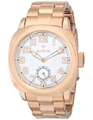 Invicta Womens 12069 Vintage Analog Display Japanese Quartz Rose Gold Watch