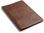 Cole Haan Hand-Stained Pebble Grain Leather Kindle Cover with Hinge (Fits 6" Display, 2nd Generation Kindle), Saddle Tan