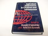Individual differences in children and adolescents : international perspectives
