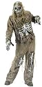 5-Piece Scary Skeleton Zombie Halloween Costume Teen One Size (0-9) #1663