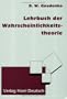 Lehrbuch der Wahrscheinlichkeitstheorie.