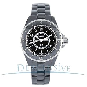 Chanel Women's H0682 J12 Black Dial Watch from Chanel