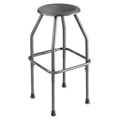 Safco6666 Diesel Adjustable Height Stool, Pewter