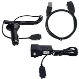 Samsung YP - Q1 2in1 USB Sync and Charging Data Cable, Car Charger, and Wall / Travel Chargerby GizmoDorks