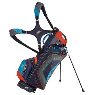 New Sun Mountain 2012 KG:2 Golf Stand Bag (Navy/Lava) On Sale
