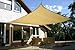 San Diego Sail Shades 13'x10' Rectangle (Sandy Beach) - Commercial Grade 205gsm Shade Sail