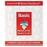 Proper Attire Basic Condoms 3 Retail Box