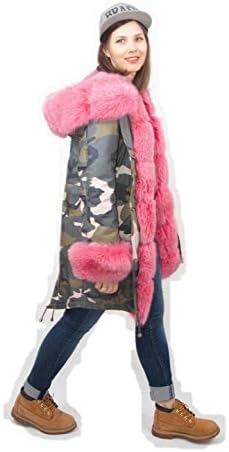 MILITARY PARKA JACKET ARCTIC FOX REAL FUR