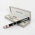 30mw Green Laser Black Dimple Finish with Double Bonus L.E.D. Flashlight and Optical Cloth