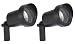Paradise Twin Pack 10 Watt Spot Lights, Cast Aluminium Construction, 10 Watt Halogen Bulb Included, Black #GL22760-2