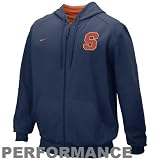 Nike Syracuse Orange Navy Blue Therma-FIT Performance Full Zip Hoody Sweatshirt