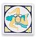 Handmade Trinacria Tile From Italy