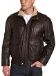 Marc New York Men's Oily Naked Calf Aviator Jacket
