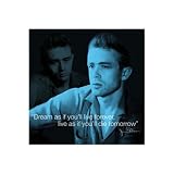 James Dean - Quote - 16 x 16 Poster