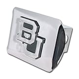 Baylor University Bears Bright Polished Chrome with Chrome BU Emblem NCAA College... 