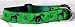terrier47 - Designer Kerry Blue Terrier Dog Collar Green Kerry