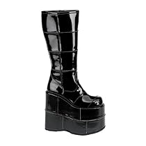 Demonia Knee Boots Stack-301