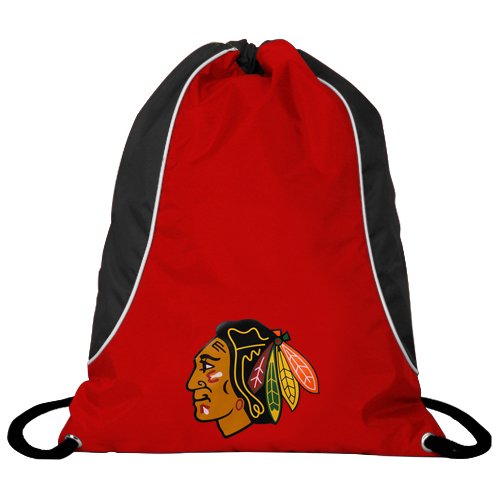 Chicago Blackhawks Red-Black Axis Drawstring Backpack