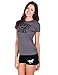 Juniors Horse Girl Set Black Shorts with Gray T-Shirt Sizes S-XXL