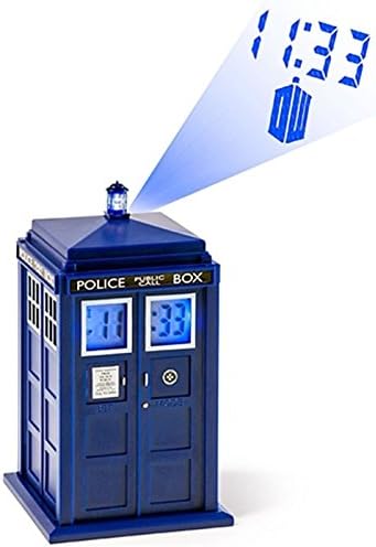 Dr Who Tardis Projection Alarm Clock