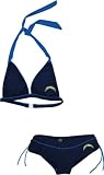 San Diego Chargers Women's Blue Cheeky Bikini