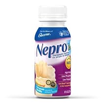 Nepro Liquid Nutrition, Homemade Vanilla, 8-Ounce Plastic Bottles (Pack of 24)