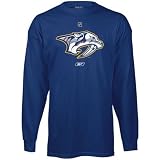 Majestic Nashville Predators Navy Blue Extreme Hustle Long Sleeve T-shirt