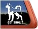 Got Snow? Alaskan Malamute Vinyl Window Decal Sticker