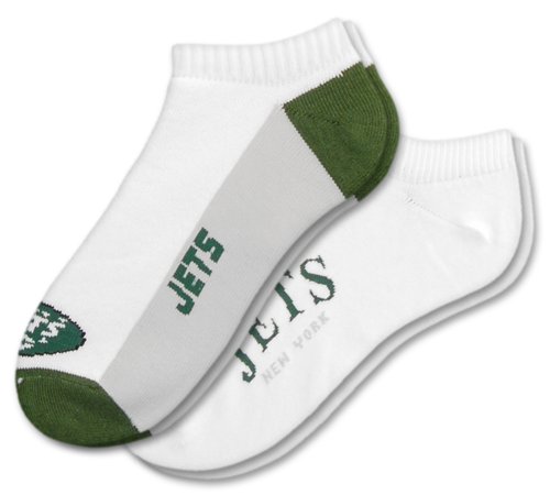 New York Jets Men's No-Show Socks (2-pack)