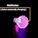 ITEMporia® Multicolor LED Badminton Shuttlecock W Auto On & Off Feature - Dark Night Glow Birdies Lighting For Outdoor & Indoor Sports Activities, Set of 6