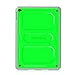 Fintie iPad Air 2 Case - CaseBot Tuatara Series Rugged Unibody Dual Layer Hybrid Full Protective Cover with Built-in Screen Protector and Impact Resistant Bumper for iPad Air 2 (2014 Model), Green