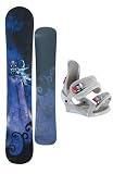 Sims Mystique 154 cm Snowboard W/ Womens Bindings
