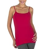 Gilligan & O'Malley Shelf Bra Camisole - Red