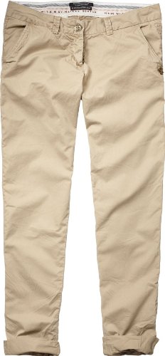 Maison Scotch Damen Hose/ Lang lighter wtg pima cotton chinos/belt - 11240780834, Gr. 27/3 Preisvergleich