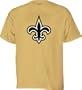 New Orleans Saints Gold Touchdown T-Shirt