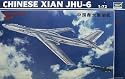 Xian JHU6 Chinese Refueling Tanker Based on TU16 1-72 Model Kit by Trumpeter