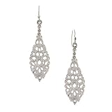 Doile Silver Filigree Lantern Earrings